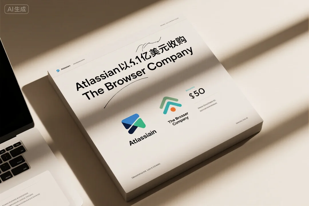 Atlassian以6.1亿美元收购The Browser Company：AI原生浏览器Dia将独立运营