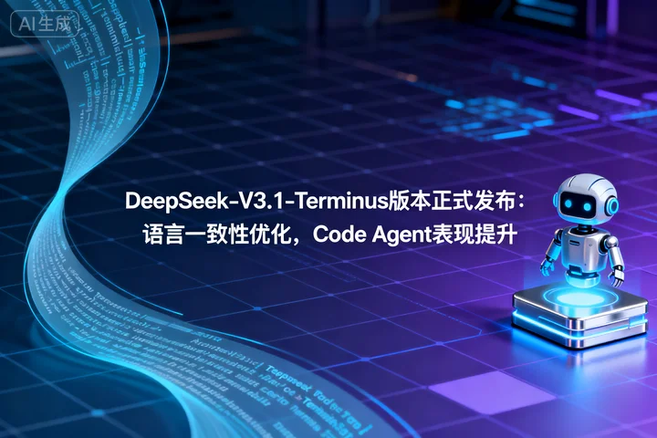 DeepSeek-V3.1-Terminus版本正式发布：语言一致性优化，Code Agent表现提升
