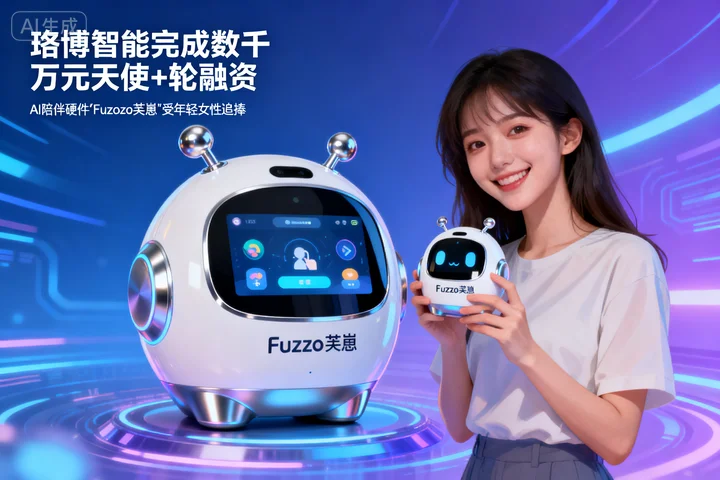 珞博智能完成数千万元天使+轮融资：AI陪伴硬件"Fuzozo芙崽"受年轻女性追捧
