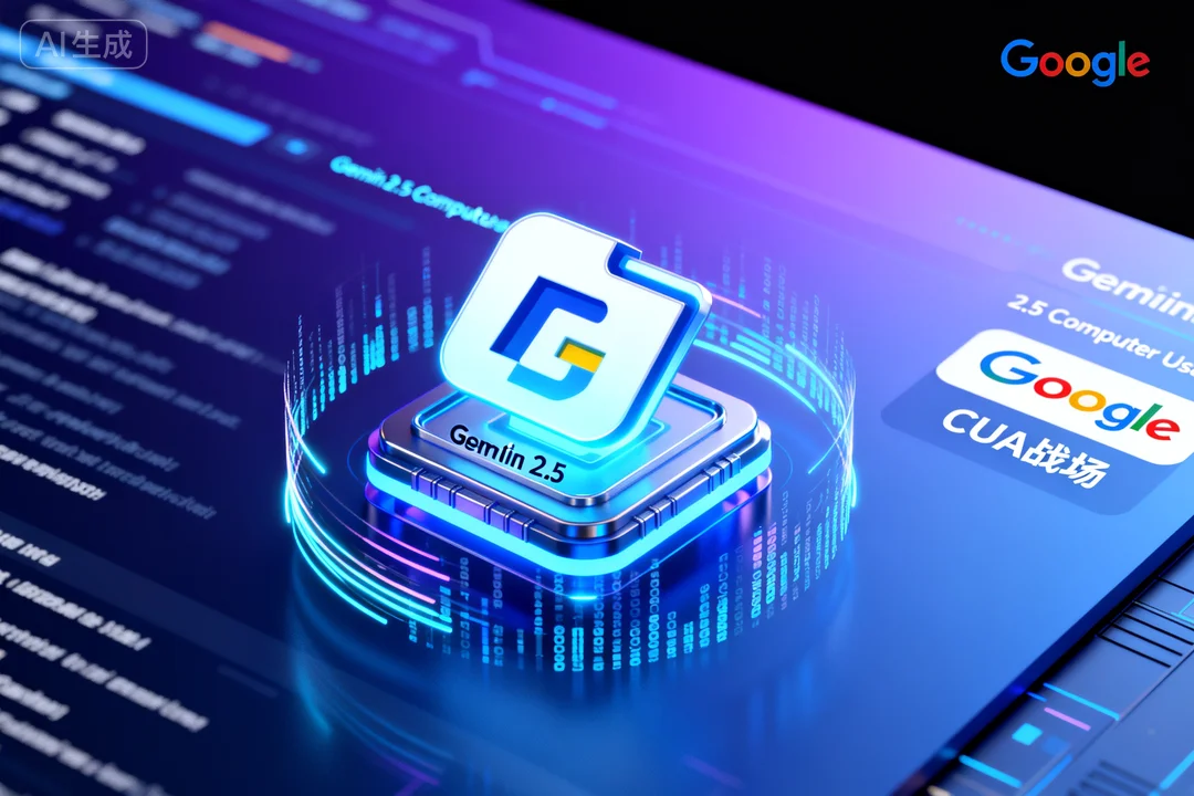 谷歌加入CUA战场：发布Gemini 2.5 Computer Use模型