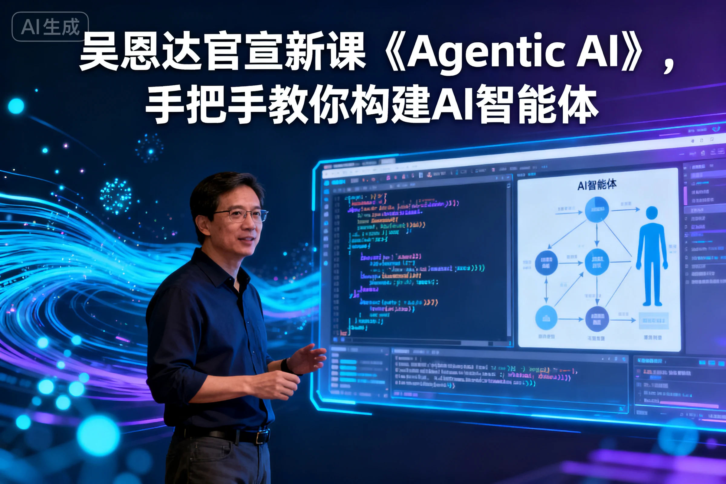 吴恩达官宣新课《Agentic AI》：手把手教你构建AI智能体