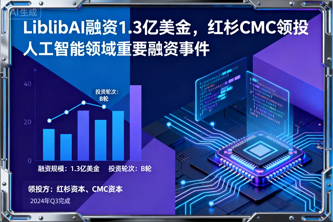 LiblibAI融资1.3亿美金,红杉CMC领投