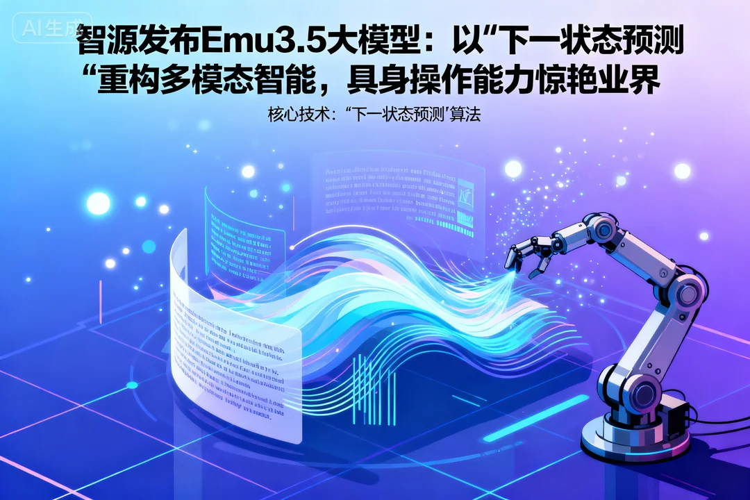 智源发布Emu3.5大模型:以"下一状态预测"重构多模态智能,具身操作能力惊艳业界