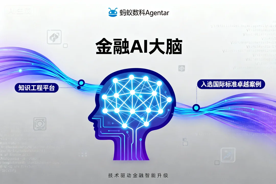 蚂蚁数科Agentar打造"金融AI大脑":知识工程平台入选国际标准卓越案例