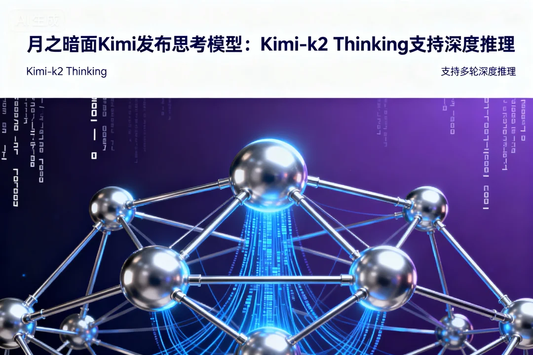 月之暗面Kimi发布思考模型：Kimi-k2 Thinking支持深度推理