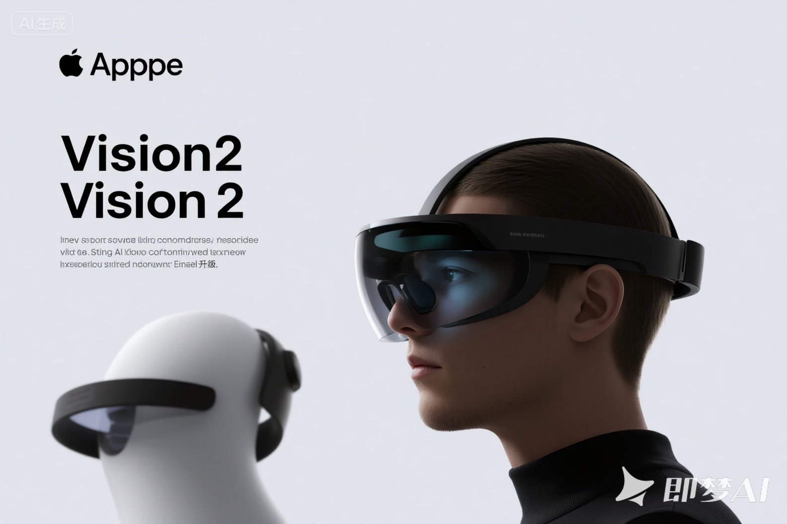 苹果Vision Pro 2发布，AI驱动空间计算体验再升级
