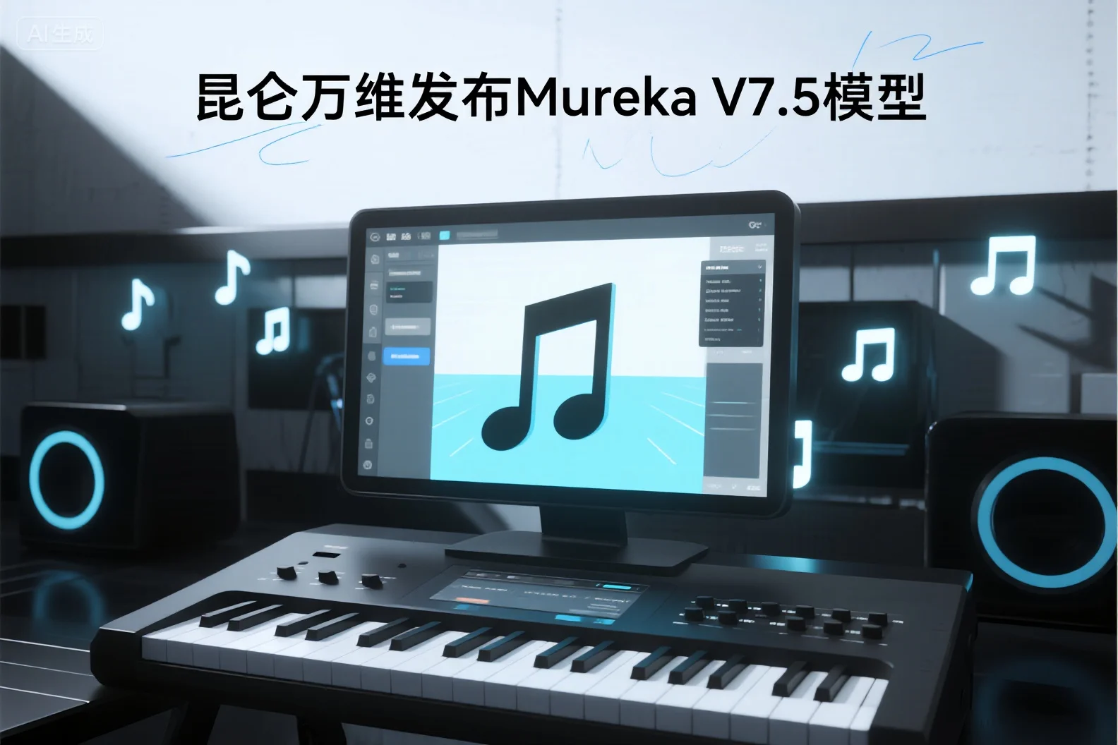 昆仑万维发布Mureka V7.5模型：AI音乐创作水平再迎新高度，中文歌曲创作重大突破