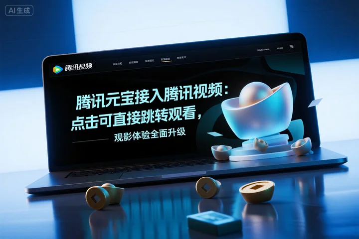腾讯元宝接入腾讯视频：点击可直接跳转观看，观影体验全面升级